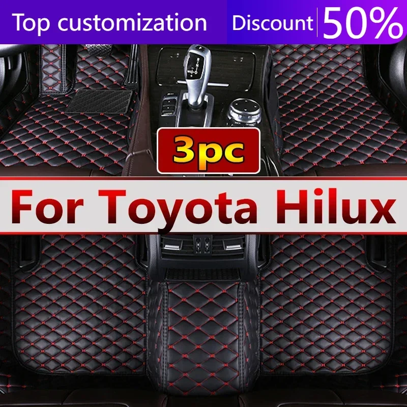 

Car Floor Mats For Toyota Hilux 2022 2021 2020 2019 2018 2017 2016 2015 2014 2013 2012 2011 2010 2009 Custom Carpets Cover Rug