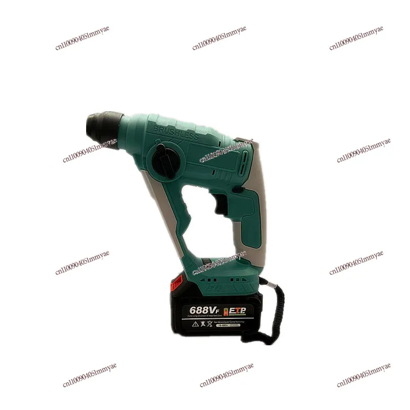 

Hammer Dual-purpose Brushless Rechargeable Impact Drill Light Household Punching Power Tool Light Electric Drill Wireless