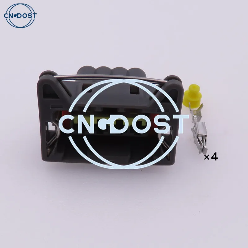 

1 Set 4 Pin 3.5 Series AC Assembly Car Waterproof Plug 368126-2 Auto Plastic Housing Wiring Harness Sealed Connector