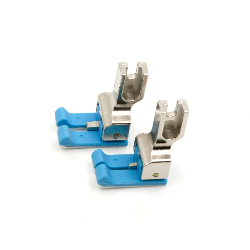 Industrial Sewing Machine Parts Single Needle Lockstich Machine CD Plastic Presser Foot 1/32 1/16 Blue Color