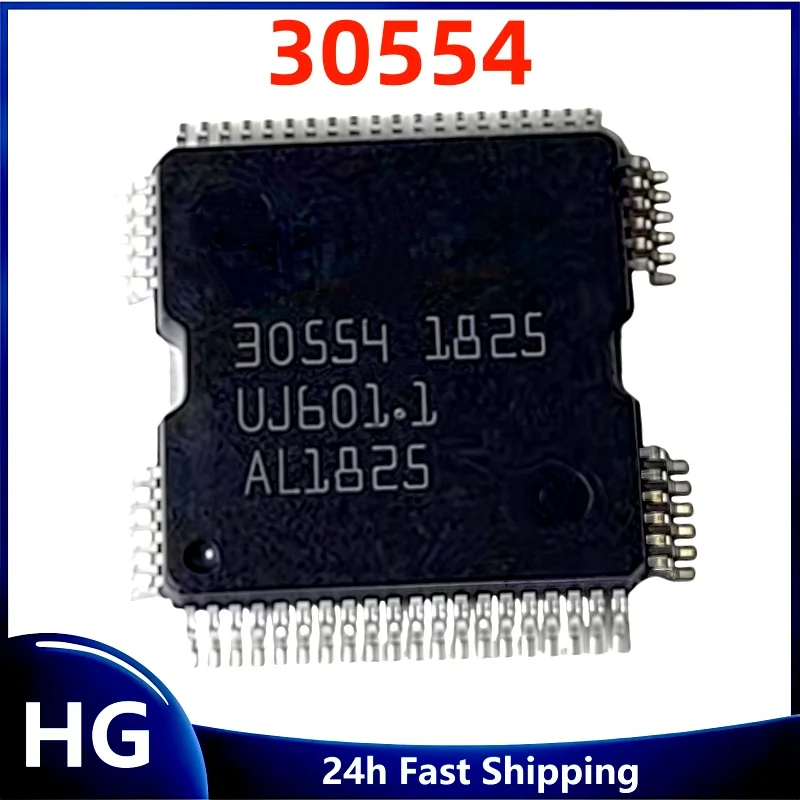 

5Pcs Brand new and original 30554 QFP64 for Audi Mercedes-Benz ME9.7 BOSCH engine dieselcomputerboard power module driverchip IC