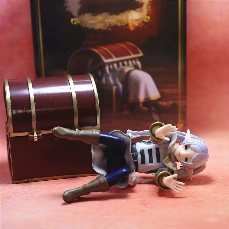 Nova frieren: além do fim da jornada estatuetas kawaii dos desenhos animados figuras de ação estátua bonito decoração do carro bonecas modelo crianças brinquedos presentes