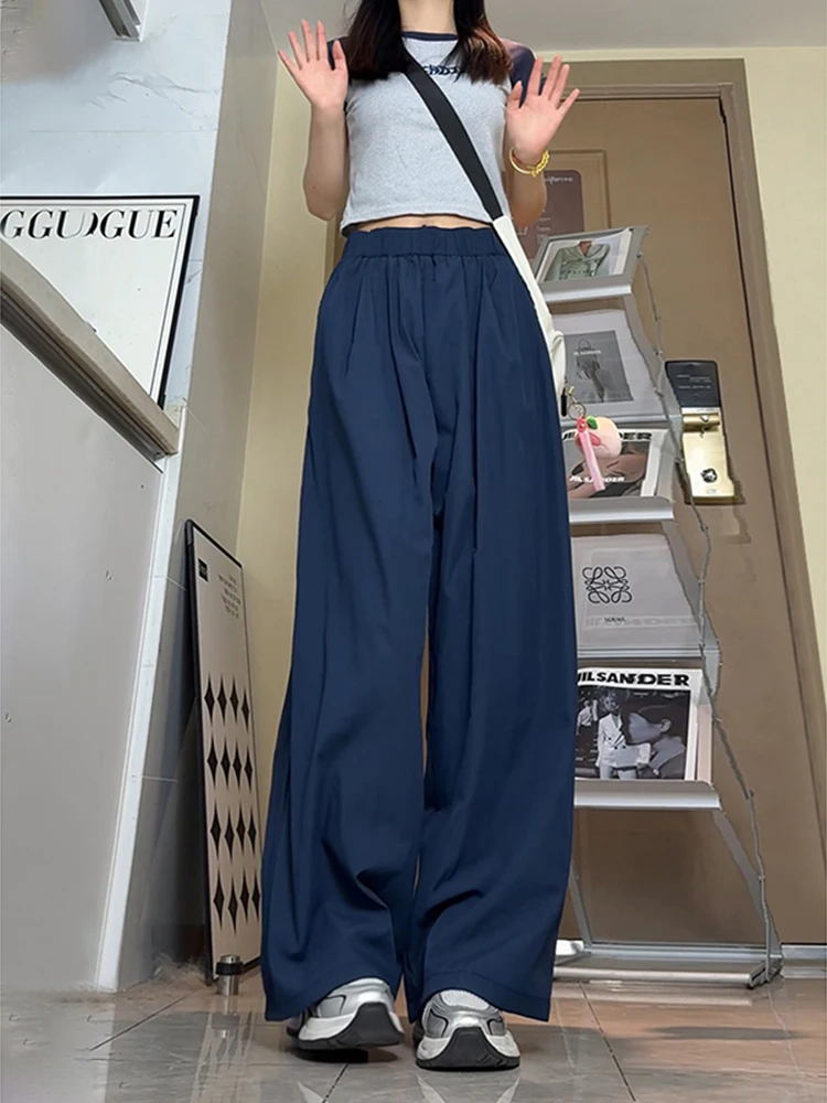 

Мужские летние брюки Dopne из ледяного шелка с защитой от солнца, свободные, широкие, быстросохнущие, повседневные