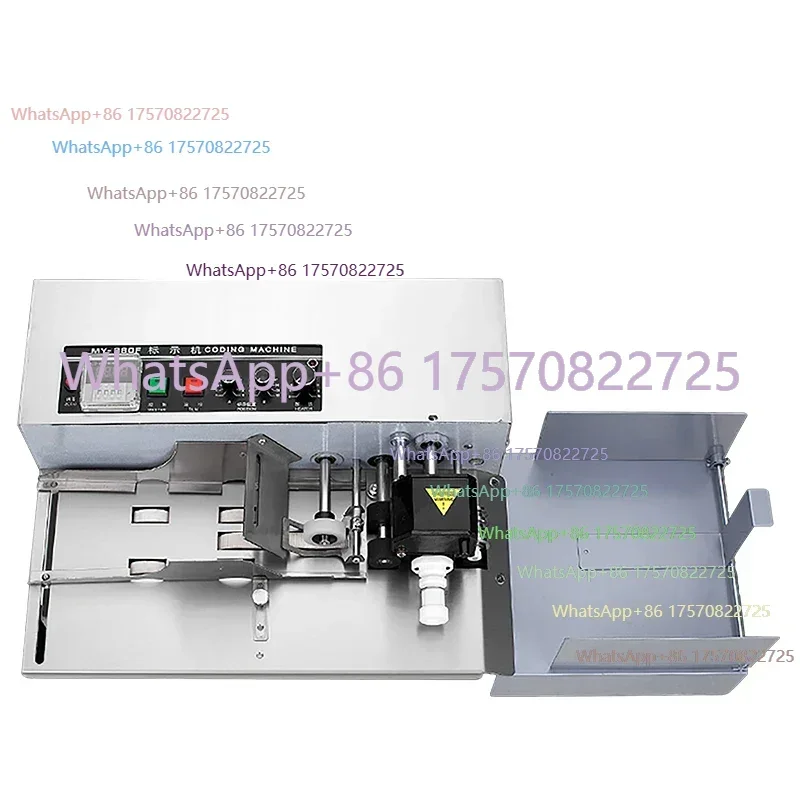 MY-380F 10-25mm Thickness Coding Machine Produce Solid Dry Ink Roll Coding Card Bag Date Printer Marking machine printer machine