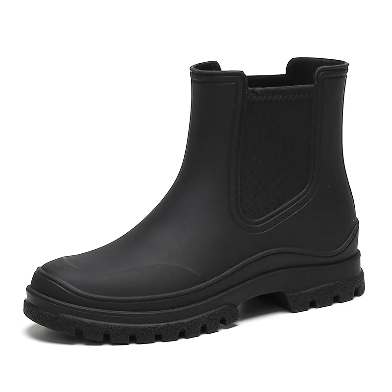 Regenlaarzen Vrouwen Tuin Overschoenen Waterdichte Rubber Chelsea Laars Vrouwelijke Antislip Regenschoenen Vissen Water Schoenen Botas Lluvia Mujer