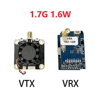 1.7G 1.6W FPV VTX 1.7G 1.9G VRX 8CH FPV Wireless Video Transmitter Receiver Module PAL/NTSC For FPV Goggles Fatshark Skyzone