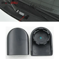 2Pcs For Nissan X-trail T31 Front wiper arm screw cover cap Windshield Wiper Blades screw cover