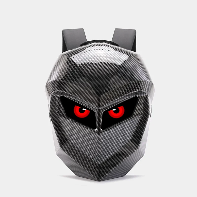 LED backpack for motorcycles with Bluetooth function shoulder bag Suitable for both men and women DIY helmet bag Backpacks