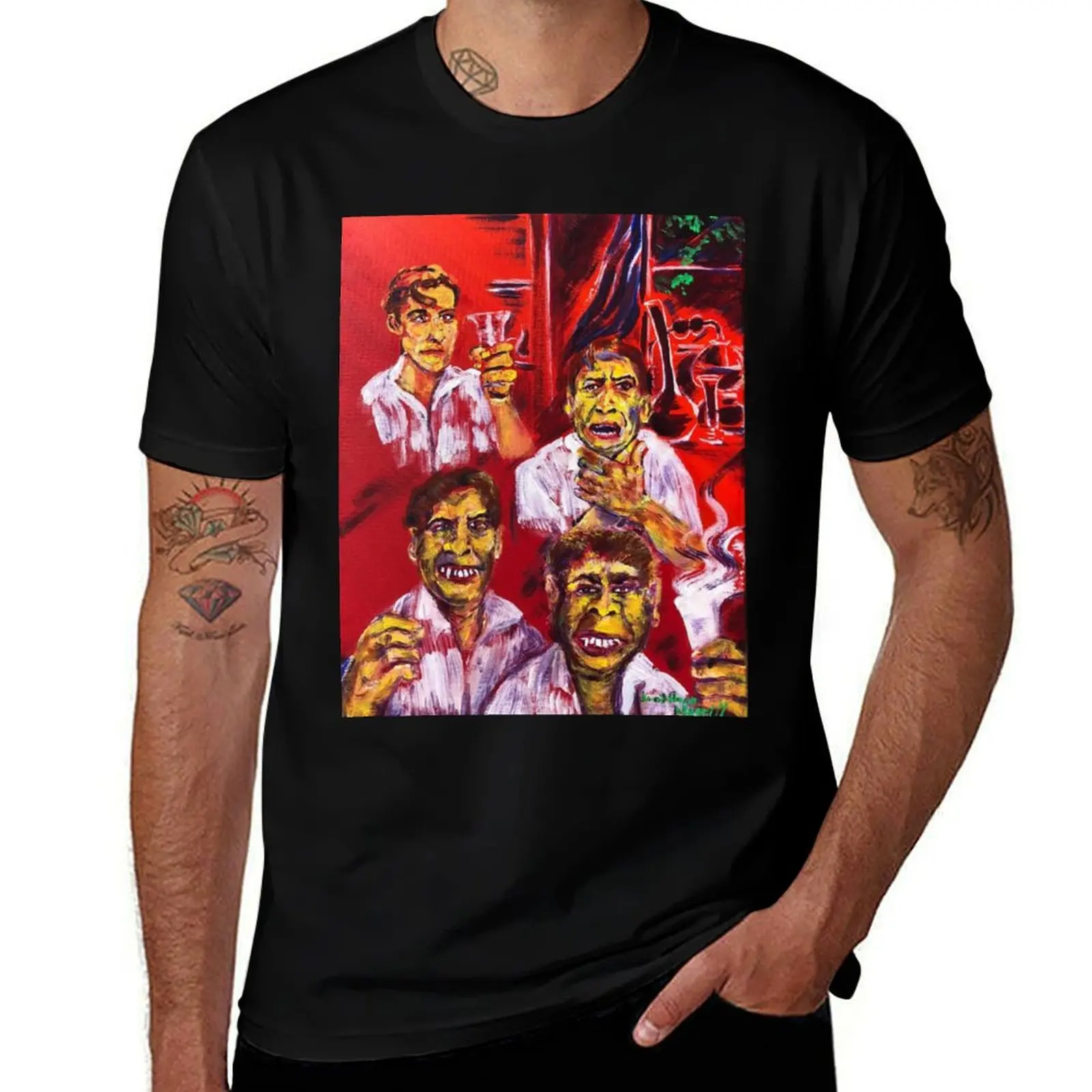 

Dr. Jekyll & Mr. Hyde T-Shirt man t shirt summer t shirts for man graphic funny T-Shirt