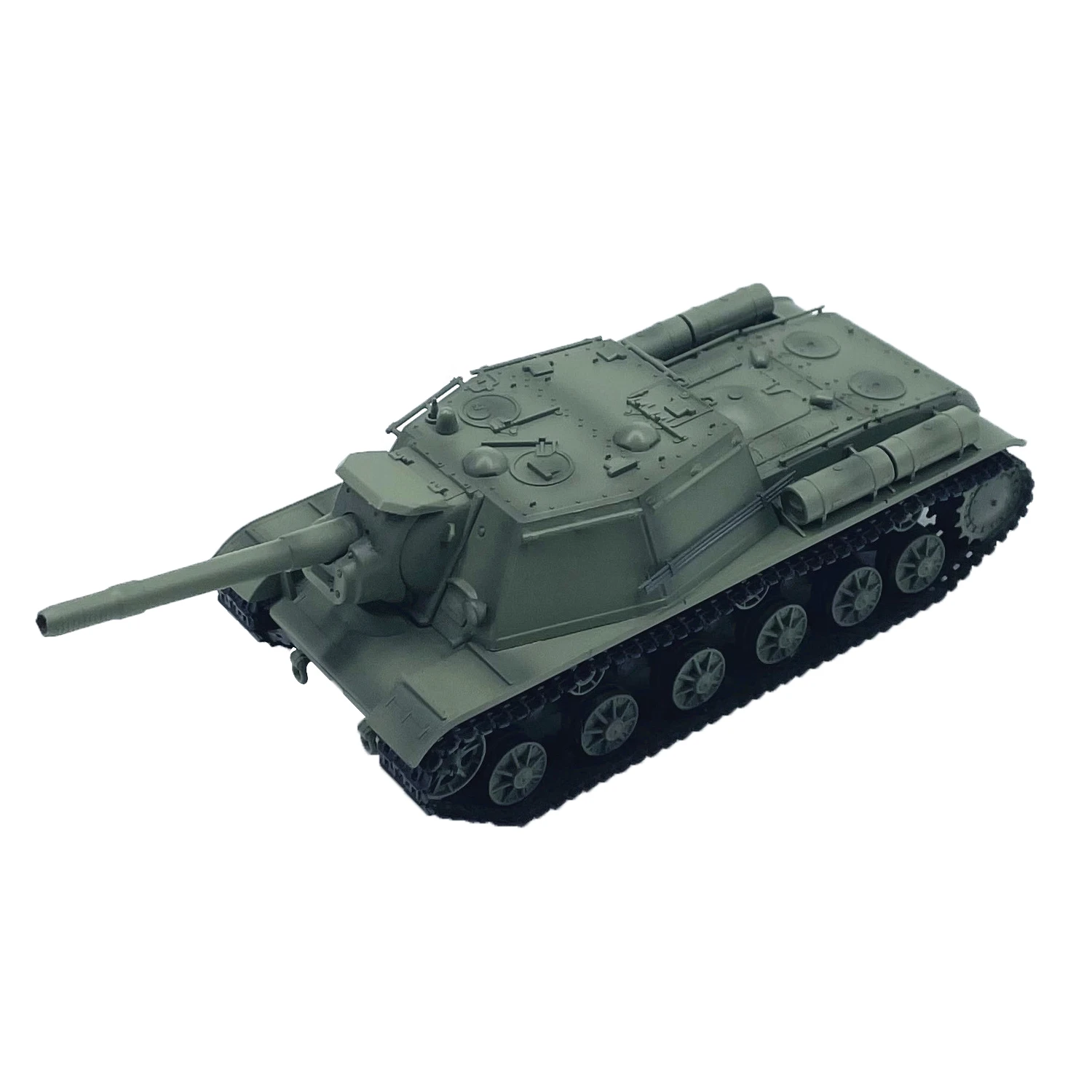 1:72 Scale Soviet SU-152 Self-propelled Artillery - late Type Tank Militarized Combat Tracked Vehicle Model Collection Toy Gift