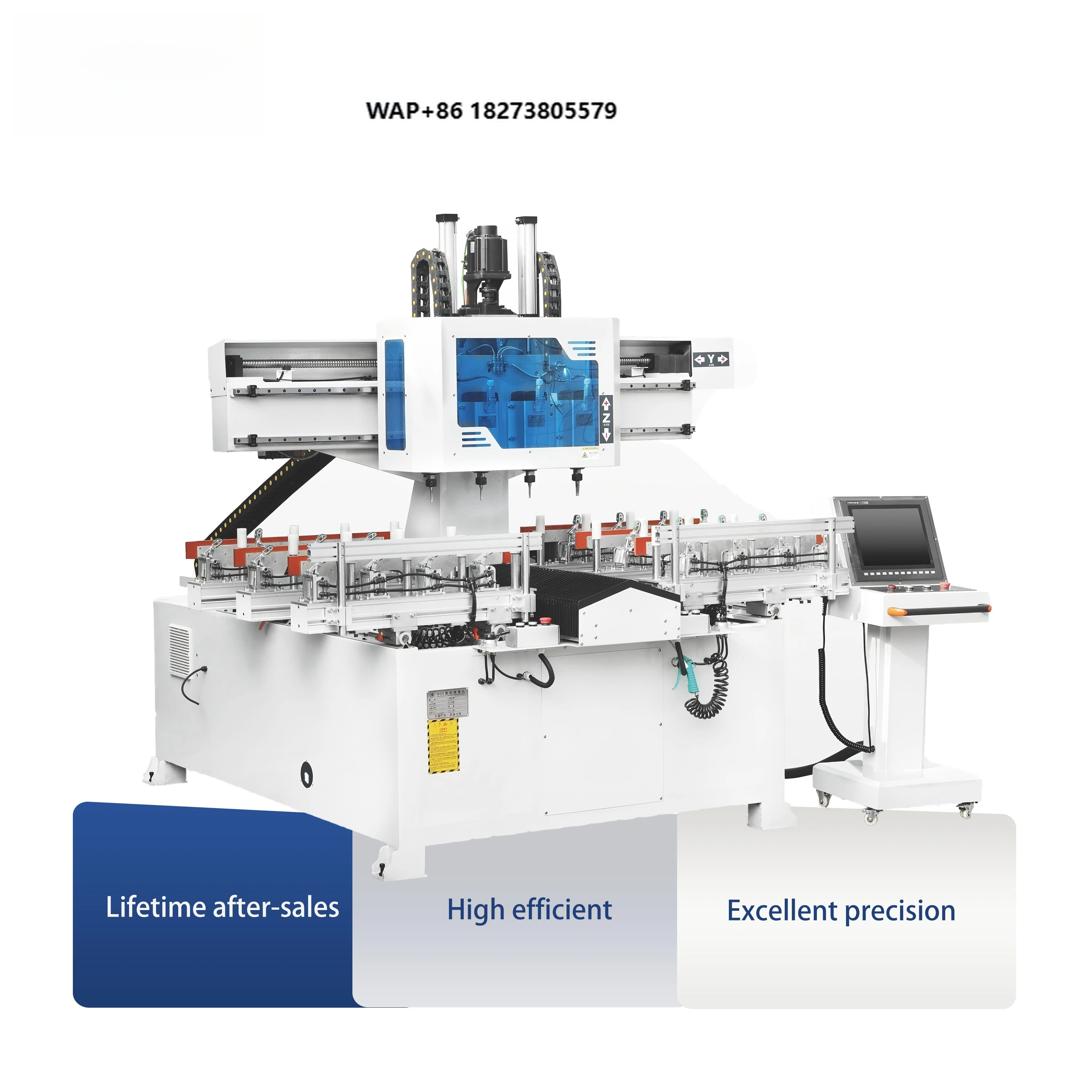 CNC Automatic Solid Wood Processing Machinery Wood Tenoning Machine Mortise and Tenon Machine