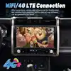 13.3インチ トヨタ FJクルーザー 2007-2012 CarPlay対応 カーラジオ Android 14 タッチスクリーン マルチメディアプレーヤー GPSナビゲーション ステレオ 4G 3