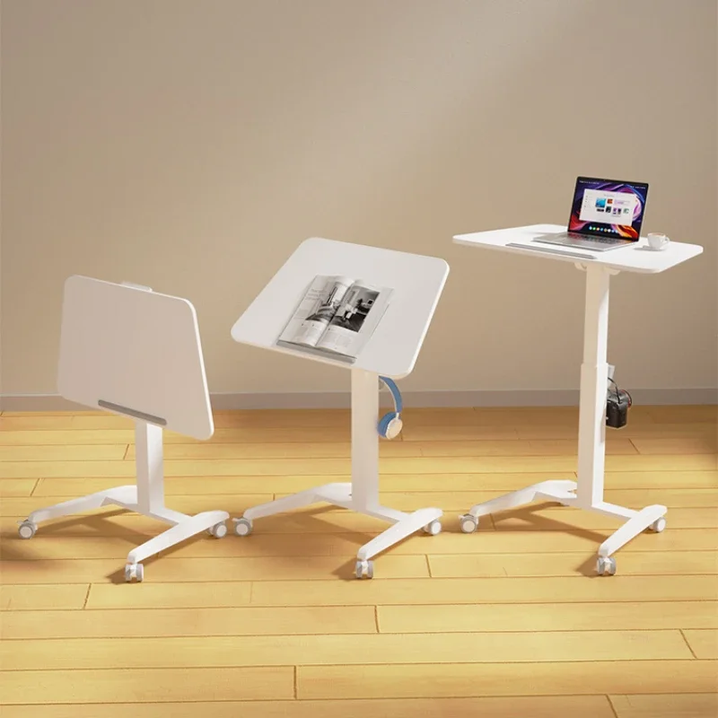 ZZc Mobile Lifting and Foldable Workbench Home Study Table Notebook Office Computer Desk