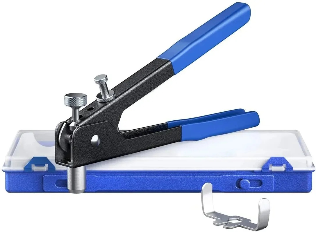 86pcs/set Heavy Duty Blind Rivet Nut Kit Set Riveter Tool Rivet Nut Gun Thread Hand Riveter Rivet Gun Threaded Insert Tool