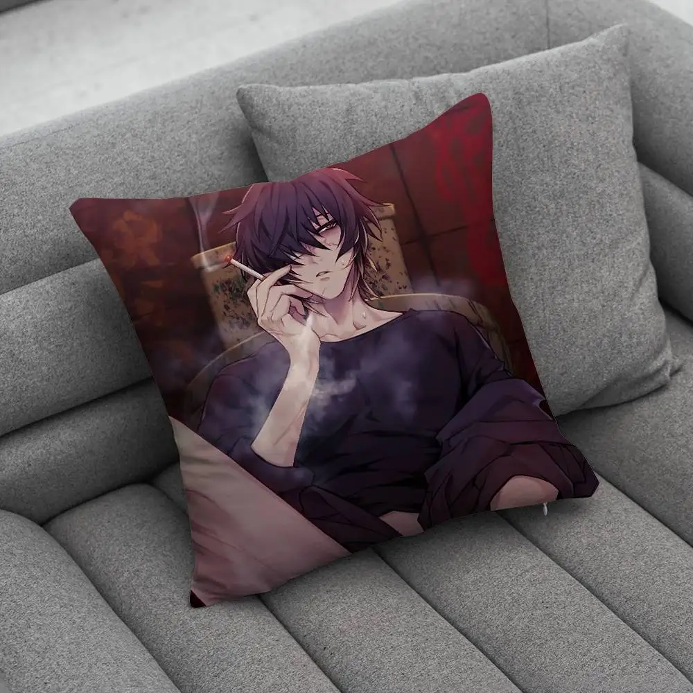 S-Slow T-Towa Damage Pillow Case For Home Bedroom Car Office Decoration Living Room Sofa Cushion Cover Suitable
