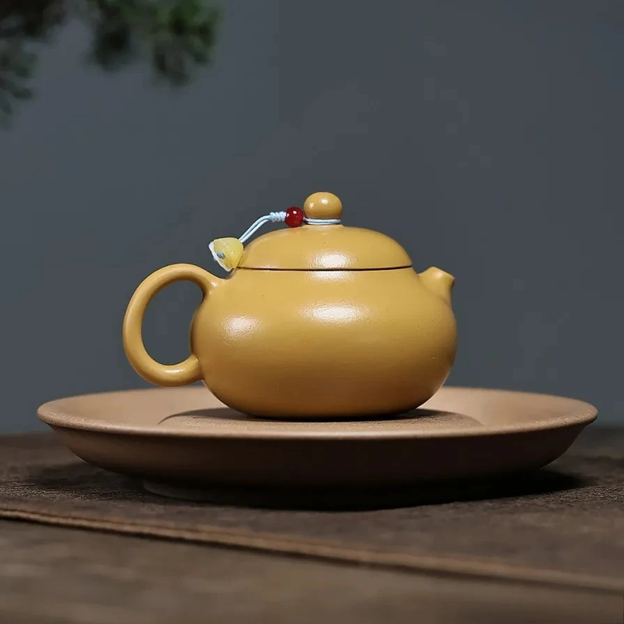 140ml Chinese Yixing Purple Clay Teapot Tradition Handmade Tea Pot Household Zisha Tea Set Beauty Tea Infuser Kettle Teaware
