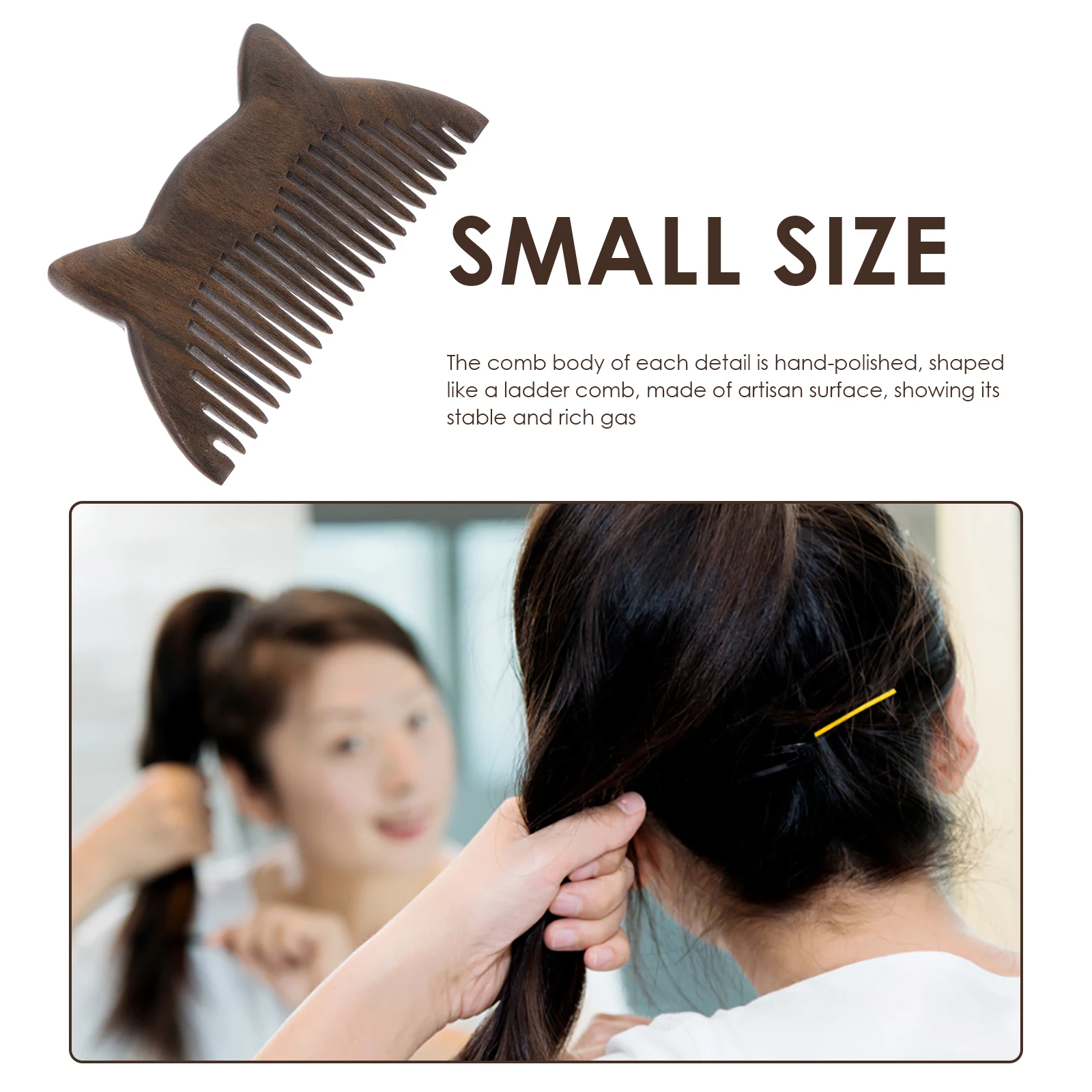 

Sandalwood Comb Wooden Hairbrush Massage Tool Detangling Meridian Hair Comb Women Hairdressing Smooth Dry Wet Hair Health Scalp