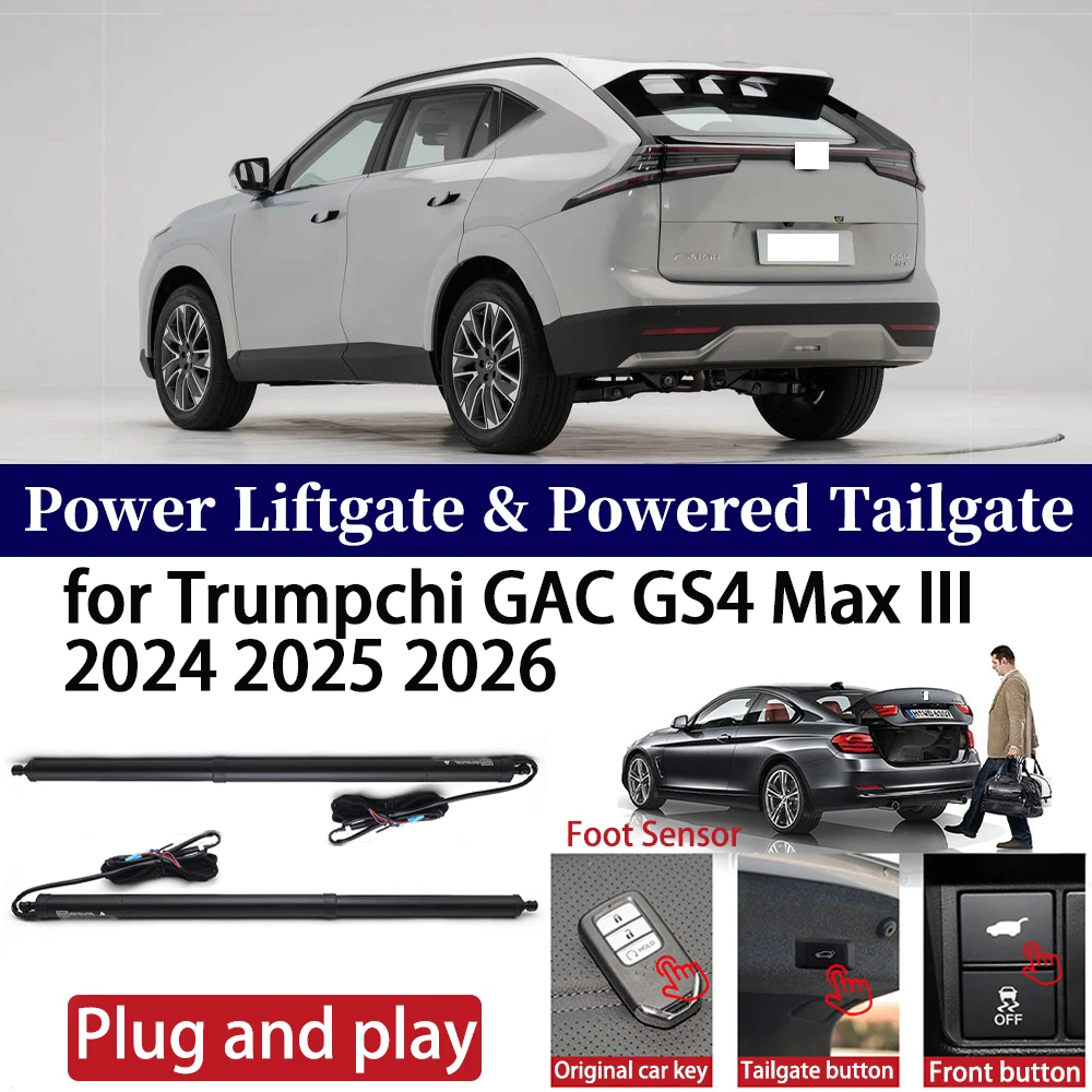 

for Trumpchi GAC GS4 Max III 2024 2025 2026 Car Auto Power Electric Tailgate Liftgate Lift Trunk Closer System Boot Lift Motor