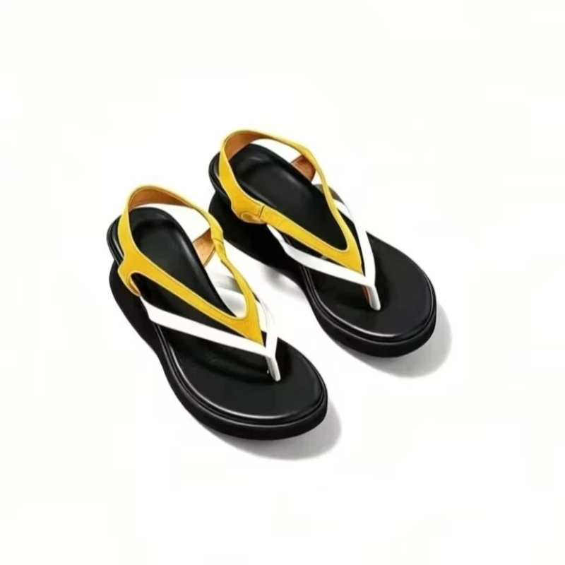 

Women's Round Clip-toe Comfortable Vintage Sandals Women Hollow Out Breathable Fashionable Casual Beach Sandals New Summer