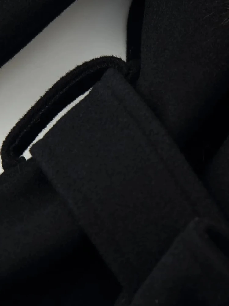 Fashion Warm Outwears Lady Women New Elegant Faux Fur Coat Women Lace Up Lapel Full Sleeves Fluffy Jackets