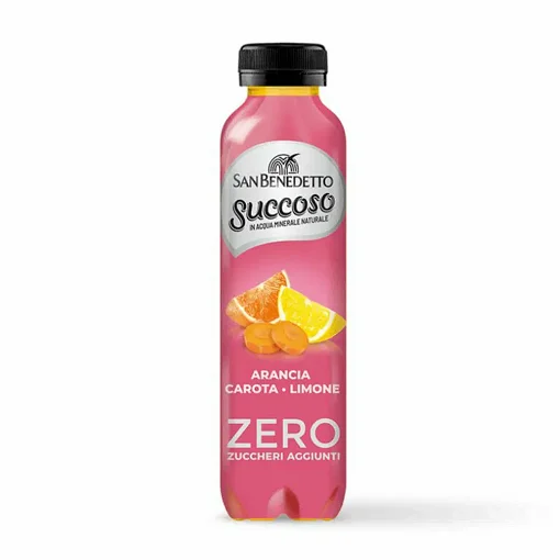 San Benedetto Succoso Zero Arancia Carota Limone 20% sok 400ml