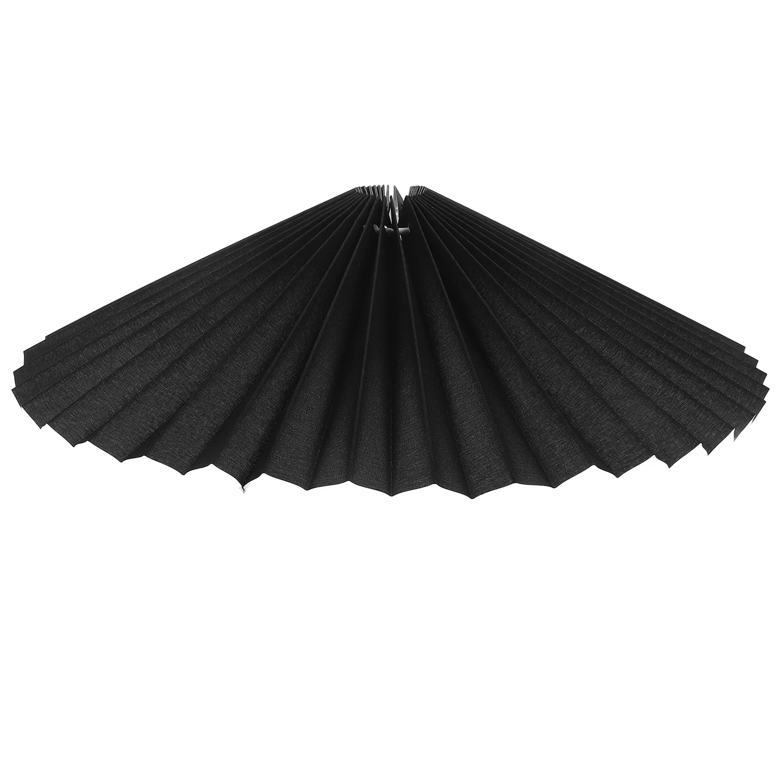

Lamp Shade Pleated Lampshade Shades for Hotel Hanging Desk Lampshades Floor Black Fabric Replacement