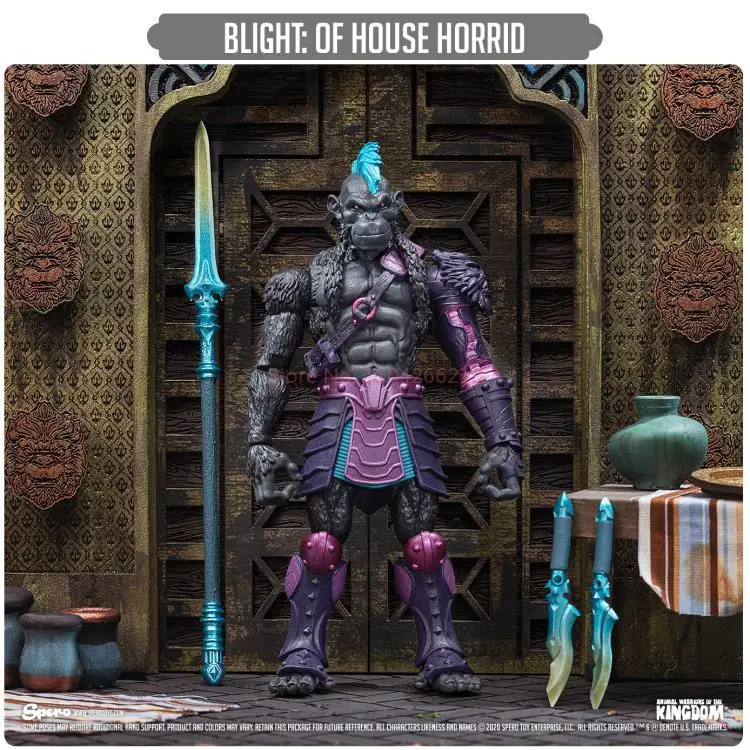 متوفر في المخزون مملكة الحيوانات سبيرو 1/12 شخصيات الحركة موجة 1 - القرد الأبيض، الفهد الأصفر، كاري، النمر، الوشق لعبة مجسمة الهدايا