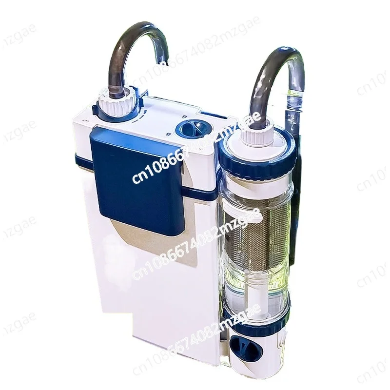 Ultra-Quiet Wall-Mountable External Filter for Small Tanks, Canister Aquarium Filtration System with Compact Design