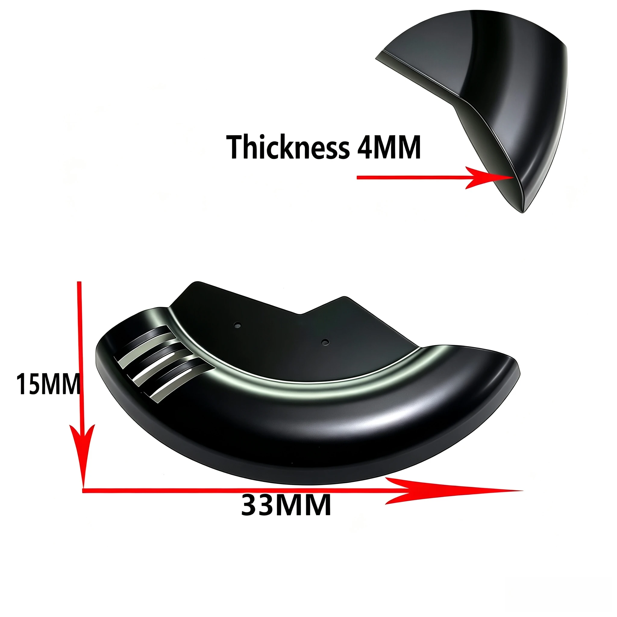For CFMOTO 800NK Motorcycle Modification - Brake Heat Dissipation Ventilation Guide Wind Screen Motorcycle Accessories