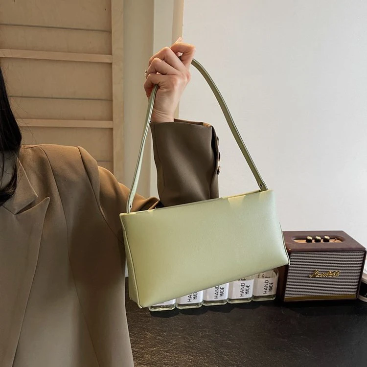 Elegant Simple Design French Bread Underarm Bag Women's Lightweight New Style Single Shoulder Bag Handbag Crossbody for Sprin...