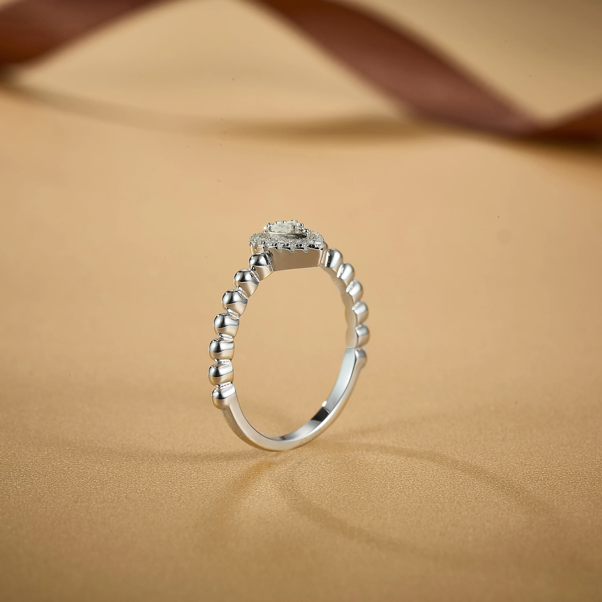 

UMCHO Pear Moissanite Ring S925 Silver Rings for Woman with Gra Certificate Wedding Engagaement Party New 2025