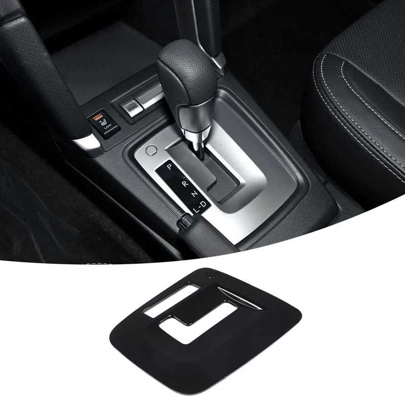 

For 13-18 Subaru Forester/12-17 Subaru XV Car Center Console Gear Trim Frame ABS Carbon Fiber Car Modification Accessories