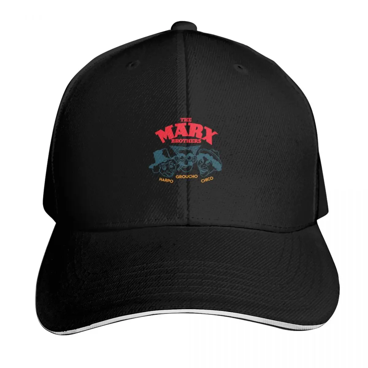 

Marx Brothers Baseball Cap Ball Cap Sunscreen sun hat Wild Ball Hat For Men Women's