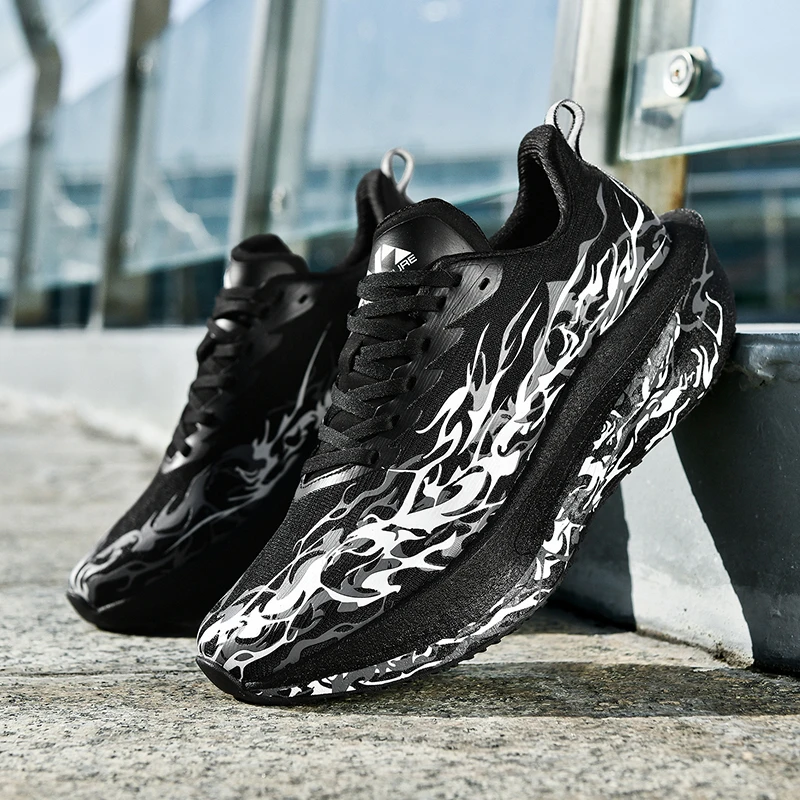 

Marathon Sports Running Shoes Men Breathable Lightweight Sneakers Comfortable Athletic Nonskid Leisure Outdoor Sneakers for Men