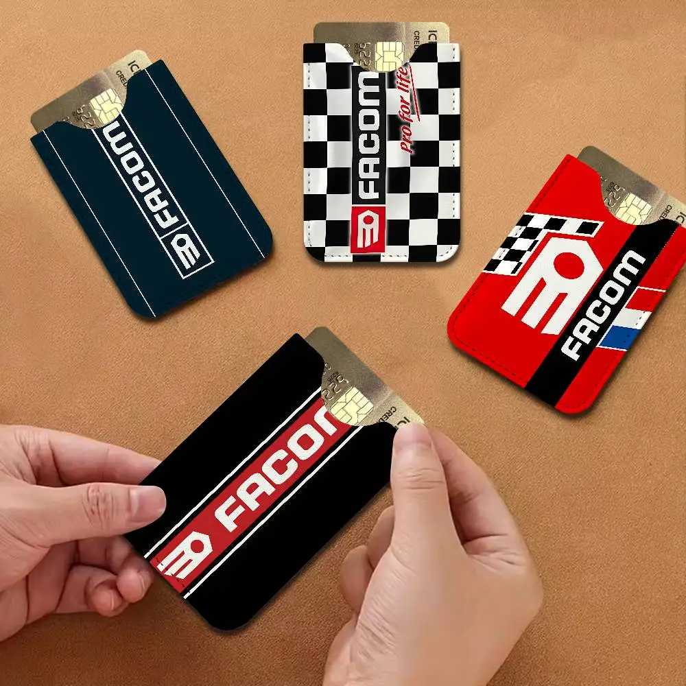 Facoms Car Tools Light and thin mini bag small and portable bus card protective leather case for men and women