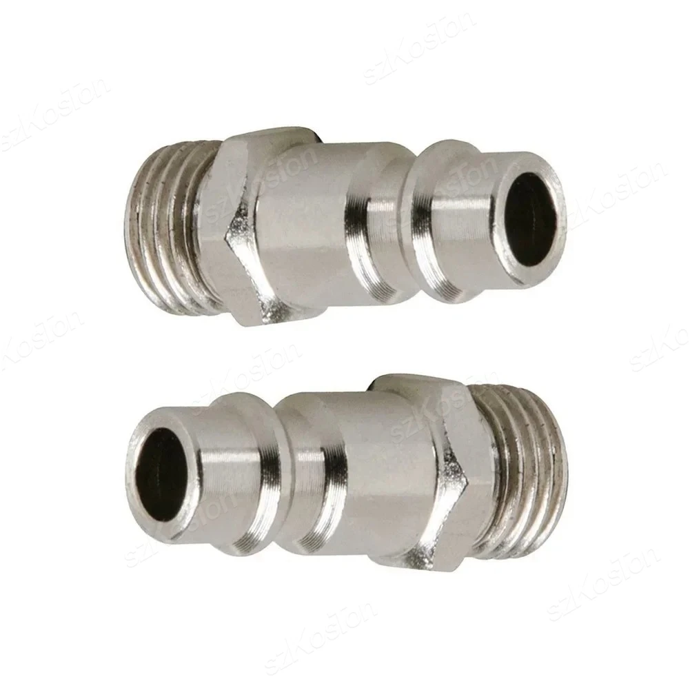 5Pcs/lot EU Pneumatic Connector For Air Hose Fittings Coupling Compressor Euro Quick Release Fitting with Male 1/4" BSP Thread image 4