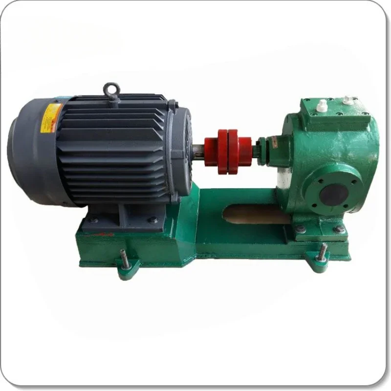 with Insulated jacket motor drive asphalt pump gear pump for transfer bitumen