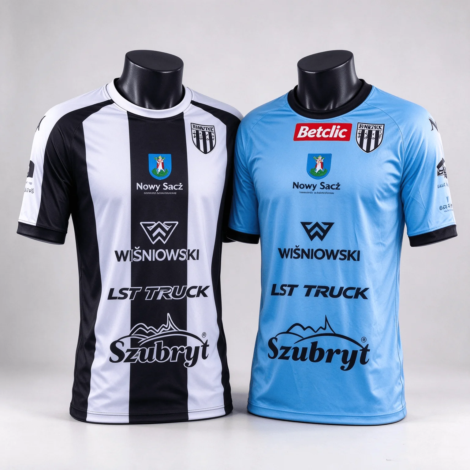 2026-27 Poland Mens Soccer Top Adult Breathable Dry-fit T-shirt Unisex Sports Sandecja Nowy Sącz Home Training Football Jersey