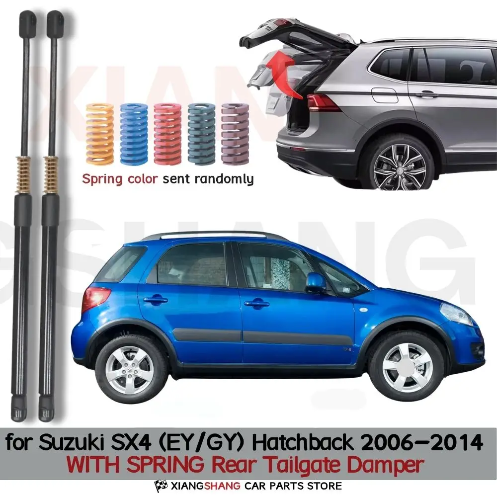 Auto Pop-Up Trunk Struts for Suzuki SX4 (EY/GY) Hatchback 2006-2014 Automatic Opening Gas Lift Supports with Springs Boot Struts
