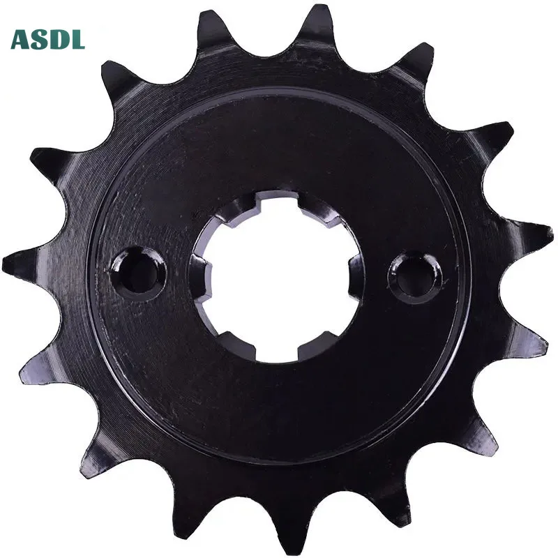 

525 15T Motorcycle Front Sprocket For HONDA CBR400 RG RH-YA Aero CBR400 RRHNC23 VFR400 1987-1989 GB500 TT 89-90 XBR500 1987-1988