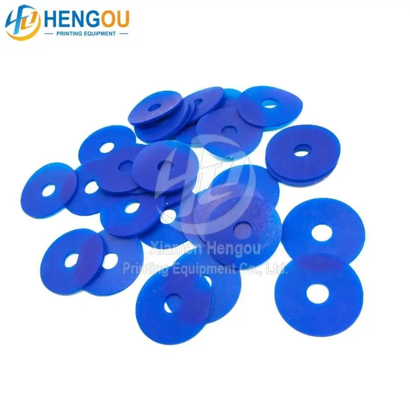 32X8X0.5mm blue rubber sucker for printing machine parts