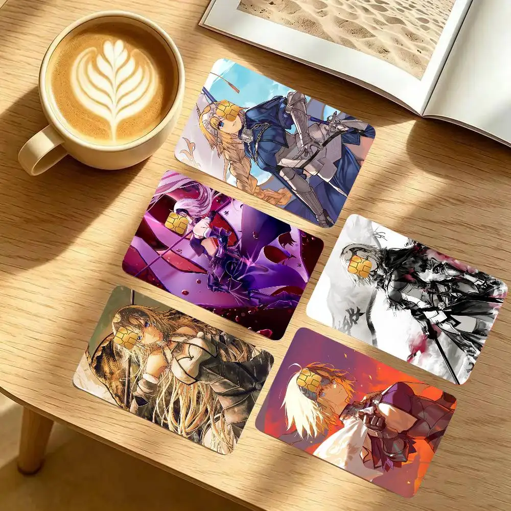 Jeanne Alter Animated Game Fate Grand Order Art Print Credit Card Skin Waterproof PVC Bank Card Decal