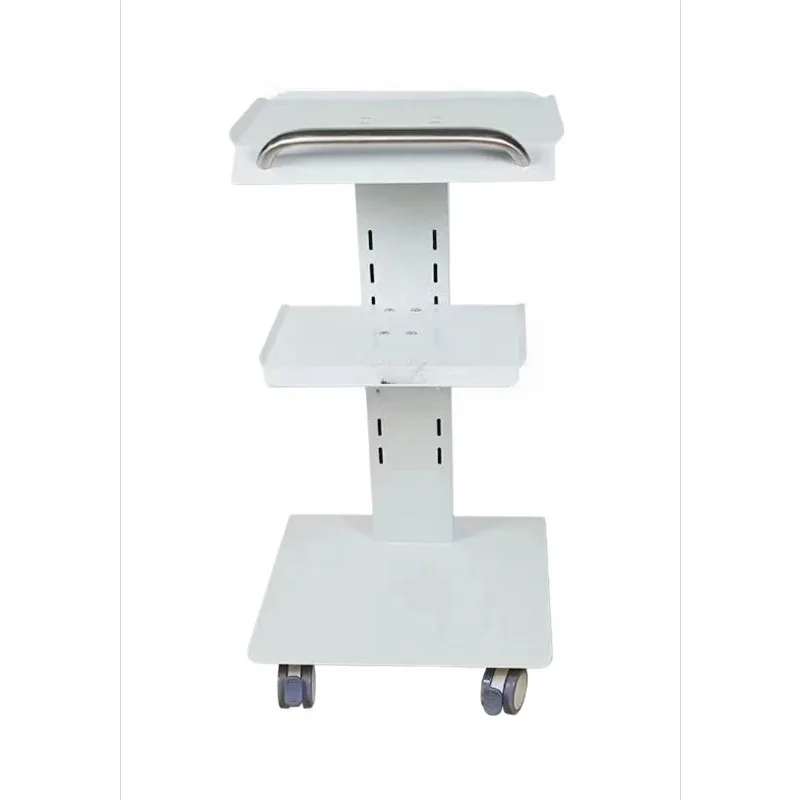 1PCS For Dental Unit Portable Cart With Silent Universal Wheels Medical Trolley Mobile Shelf Table