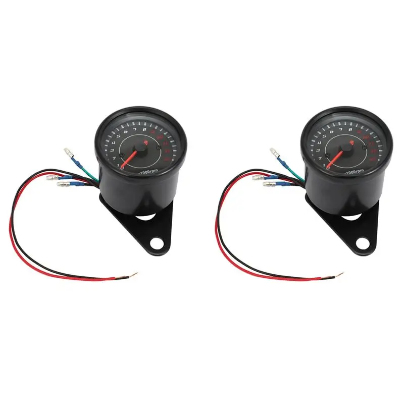 

A03Q-2X Digital Electronic Induction Ip65 LED Backlight Universal Motorcycle Speedometer Meter Counter 13K Rpm