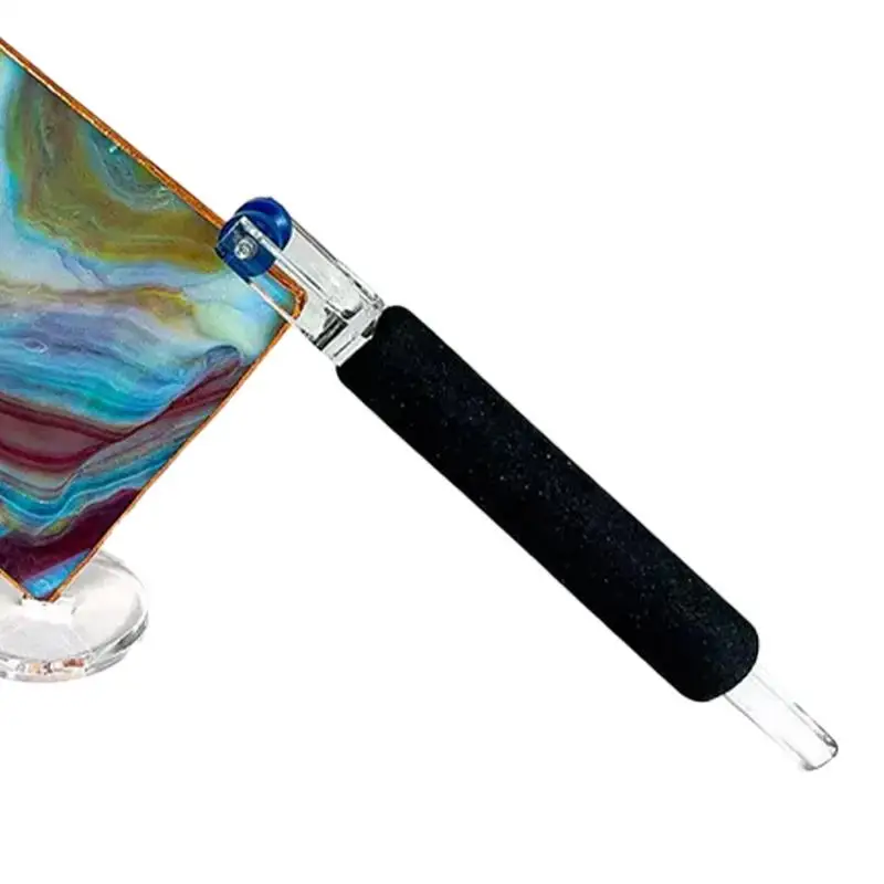 

Foil Crimper Burnisher for Glass Aluminum Foil Protable Copper Foil Wrapping Tool Time-Saving Wear Resistant Hand Tool Parts