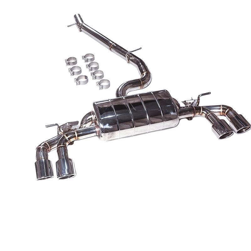 

【 Custom product 】 Suitable for 2015-2016 Volkswagen Golf 7R 2.0T Catback performance exhaust system muffler with valve