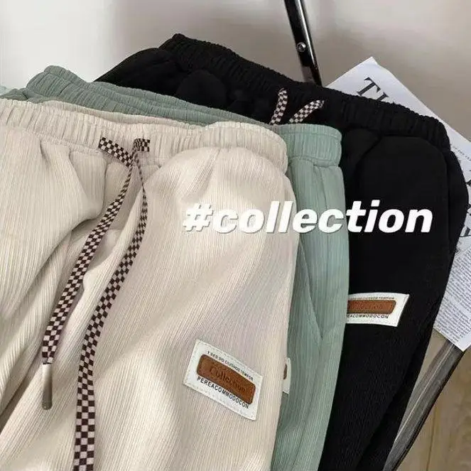 

Ice Silk Men's Shorts Summer Thin American Trend Quick Dry Loose Large Size Five-Part Pants Youthful Hong Kong Style Fashionable