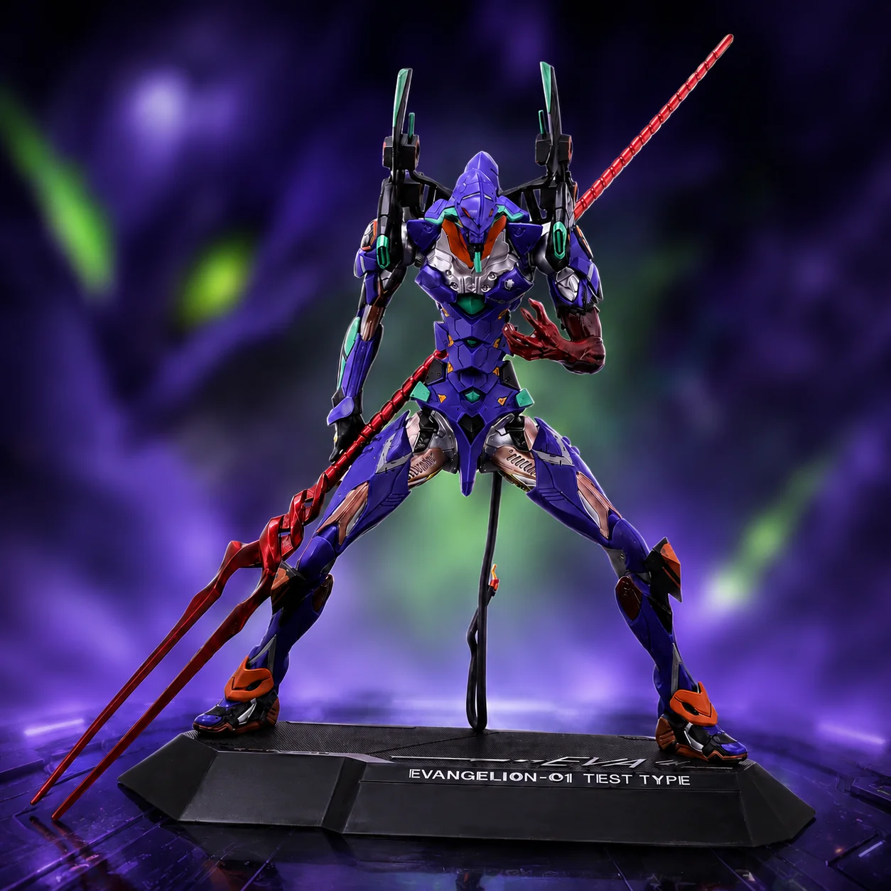 Evangelion-01 Anime Actionfigur Modell Statue Desktop-Ornament Sammlerstück Kleines Geschenk Halloween Weihnachten Valentinstag Geschenkdekoration