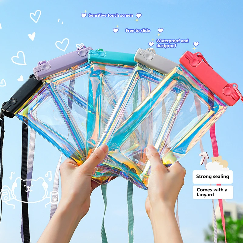 

Водонепроницаемая сумка для мобильного телефона с сенсорным экраном для плавания, специальный аквапарк, боги, рафтинговое оборудование, сумка для хранения, профессиональный чехол для телефона