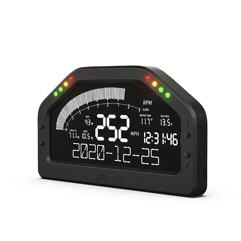 DO921 Car General OBD2 Colorful Multifunction Modified Instrument Speed Vehicle Oil Quantity Water Temperature Gauge Dash Panels